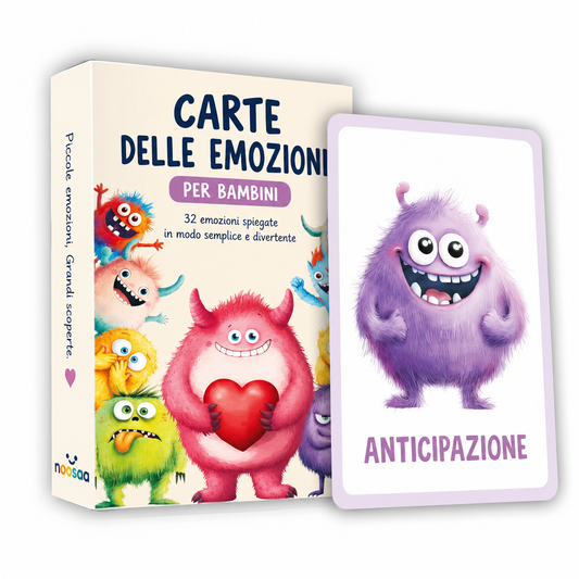 Carte delle Emozioni Noosaa™ – 32 Emozioni da Scoprire