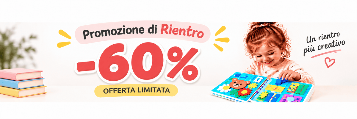 Offerta di rientro Busy Book Noosaa