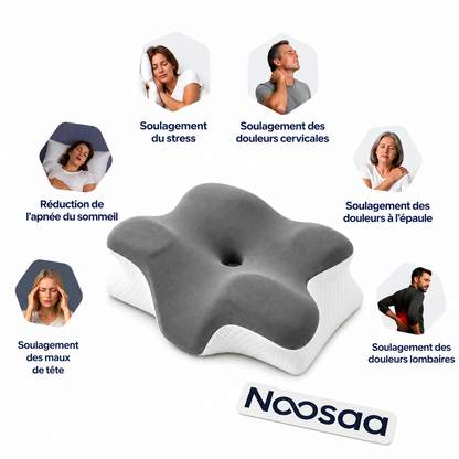 Noosaa ErgoSleep™-  L'oreiller egonomique le mieux noté