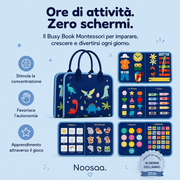 Busy Book Noosaa™ – Il Libro Educativo Senza Schermi