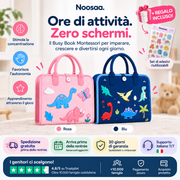 Busy Book Noosaa™ – Il Libro Educativo Senza Schermi